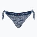 Spodní díl plavek  Tommy Hilfiger Cheeky Side Tie Bikini Print illustrated wave dark night navy