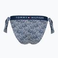 Spodní díl plavek  Tommy Hilfiger Cheeky Side Tie Bikini Print illustrated wave dark night navy 2