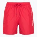 Pánské plavecké šortky Tommy Hilfiger Medium Drawstring medium red
