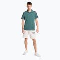 Tommy Hilfiger pánské tréninkové tričko Textured Tape Polo zelené 2