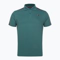 Tommy Hilfiger pánské tréninkové tričko Textured Tape Polo zelené 5