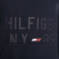 Tommy Hilfiger Graphic Crew modrá pánská tréninková mikina 7