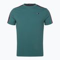Tommy Hilfiger pánské tréninkové tričko Textured Tape green 5