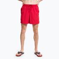 Pánské plavecké šortky Tommy Hilfiger Medium Drawstring červené 5