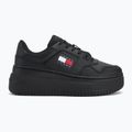 Dámské tenisky Tommy Jeans Retro Basket Flatform Ess triple black 2