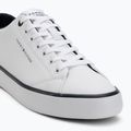Pánské tenisky Tommy Hilfiger Th Hi Vulc Core Low Leather Ess YBS white 7