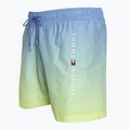 Pánské plavecké šortky  Tommy Hilfiger Medium Drawstring Print ombre blue spell/yellow tulip 3