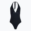 Dámské jednodílné plavky Tommy Hilfiger Halter One Piece Rp desert sky