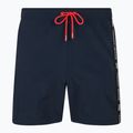 Pánské plavecké šortky  Tommy Jeans SF Medium Drawstring Side Tape dark night navy