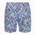 Pánské plavecké šortky  Tommy Hilfiger SF Medium Drawstring Print multi monogram blue spell 2