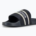 Dámské nazouváky  Tommy Hilfiger Poolslide With Webbing space blue 8
