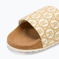 Dámské nazouváky  Tommy Hilfiger Emblem Cork Slide calico 7