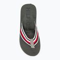 Pánské žabky Tommy Hilfiger Massage Footbed Oly Beach Sandal antique silver 5
