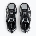Dětské boty FILA Madrun Velcro black/posy green 5