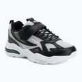 Dětské boty FILA Madrun Velcro black/posy green