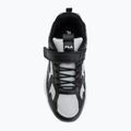 Dětské boty FILA Madrun Velcro black/posy green 5