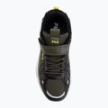 Dětské boty FILA Madrun Velcro olive night 5