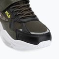 Dětské boty FILA Madrun Velcro olive night 7