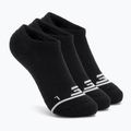 Dámské ponožky SKECHERS 1/2 Terry No Show 3 páry black