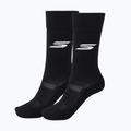 Pánské ponožky SKECHERS 1/2 Terry Over The Knee 2 páry black