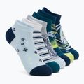 Dětské ponožky SKECHERS 1/2 Terry Low Cut 6 párů teal