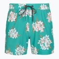 Pánské koupací šortky Hurley Malaga Volley Swim Short Teal Tint