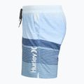Pánské koupací šortky Hurley Epic Ombre Volley Swim Short blue/white 3