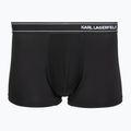 Pánské boxerky KARL LAGERFELD Stripe Logo Micro Trunk 3 páry black 2