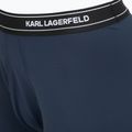 Pánské boxerky KARL LAGERFELD Stripe Logo Micro Trunk 3 páry mood indigo 4