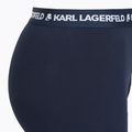 Pánské boxerky KARL LAGERFELD Logo Trunk 3 páry navy 4