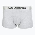 Pánské boxerky KARL LAGERFELD Elastic Trunk 3 páry black/white/grey 3