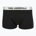 Pánské boxerky KARL LAGERFELD Elastic Trunk 3 páry black/white/grey 4