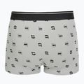 Pánské boxerky KARL LAGERFELD Ikon Aop Trunk 3 páry karl dot/ash black 5