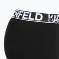 Pánské boxerky KARL LAGERFELD Bold Elastic Trunk 3 páry black 4