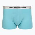 Pánské boxerky KARL LAGERFELD Elastic Trunk 3 páry dark sea/black/blue 2