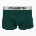 Pánské boxerky KARL LAGERFELD Elastic Trunk 3 páry dark sea/black/blue 3