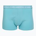 Pánské boxerky KARL LAGERFELD Logo Trunk Multiband 3 páry dark sea/indigo/blue 2