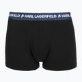 Pánské boxerky KARL LAGERFELD Logo Trunk Colorband 3 páry dark sea/indigo/blue 5