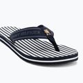 Dámské žabky Tommy Hilfiger Stripes Beach Sandal space blue 7