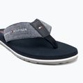 Pánské žabky  Tommy Hilfiger Chambray Beach Sandal desert sky 7