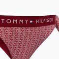 Spodní díl plavek  Tommy Hilfiger Cheeky Side Tie Bikini Print floral stripe regatta red 3