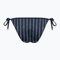 Spodní díl plavek Tommy Hilfiger Cheeky String  Side Tie Print flag chain dark night navy 2