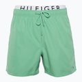 Pánské plavky Tommy Hilfiger Medium Drawstring Shorts Dw fort green