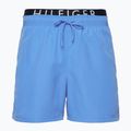 Pánské plavecké šortky Tommy Hilfiger Medium Drawstring Dw blue spell