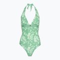 Dámské jednodílné plavky Tommy Hilfiger Halter One Piece Rp Print floral tropic aop fort green