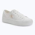 Dámské tenisky Calvin Clain YW0YW01763 Vulc Flatform Low Cv MG triple bright white