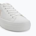 Dámské tenisky Calvin Clain YW0YW01763 Vulc Flatform Low Cv MG triple bright white 5