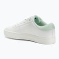 Dámské boty Calvin KleinYW0YW01444 Classic Cupsole Lowlaceup Lth Wn bright white/moonlight jade 3