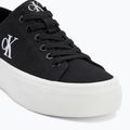 Dámské tenisky Calvin Clain YW0YW01763 Vulc Flatform Low Cv MG black/bright white 7