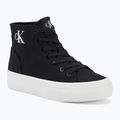 Dámské tenisky Calvin Clain YW0YW01764 Vulc Flatform Mid Cv Mg black/bright white